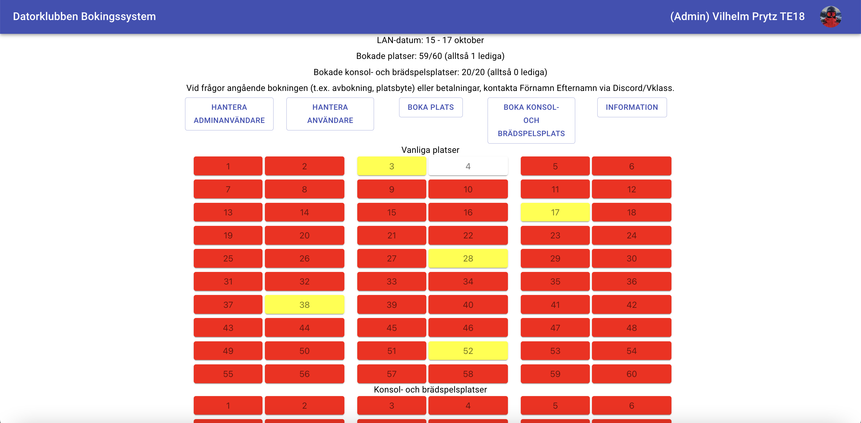 Hemsidor och webbsystem för TGDK